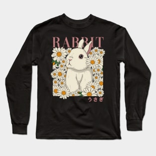 Bunny And Daisy Long Sleeve T-Shirt